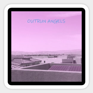 Outrun Angels - The Desert Sticker